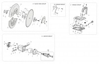 Evolution 083-0001.01 R355CPS 230v 355mm Multi Material Chop Saw Spare Parts